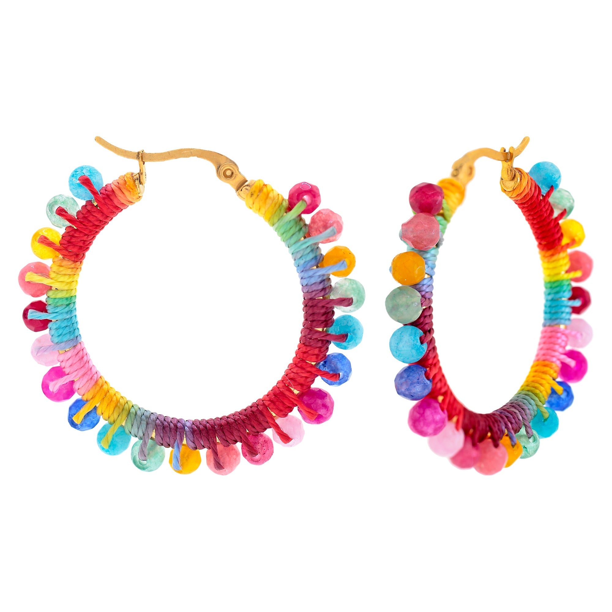 ‘ANAIS’ Earrings - Large - Ibiza Passion