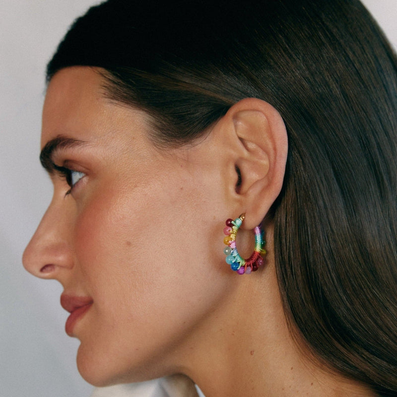 ‘ANAIS’ Earrings - Small - Ibiza Passion