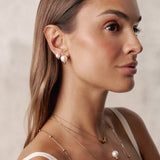 'BLANCHE' Earrings - Small - Ibiza Passion