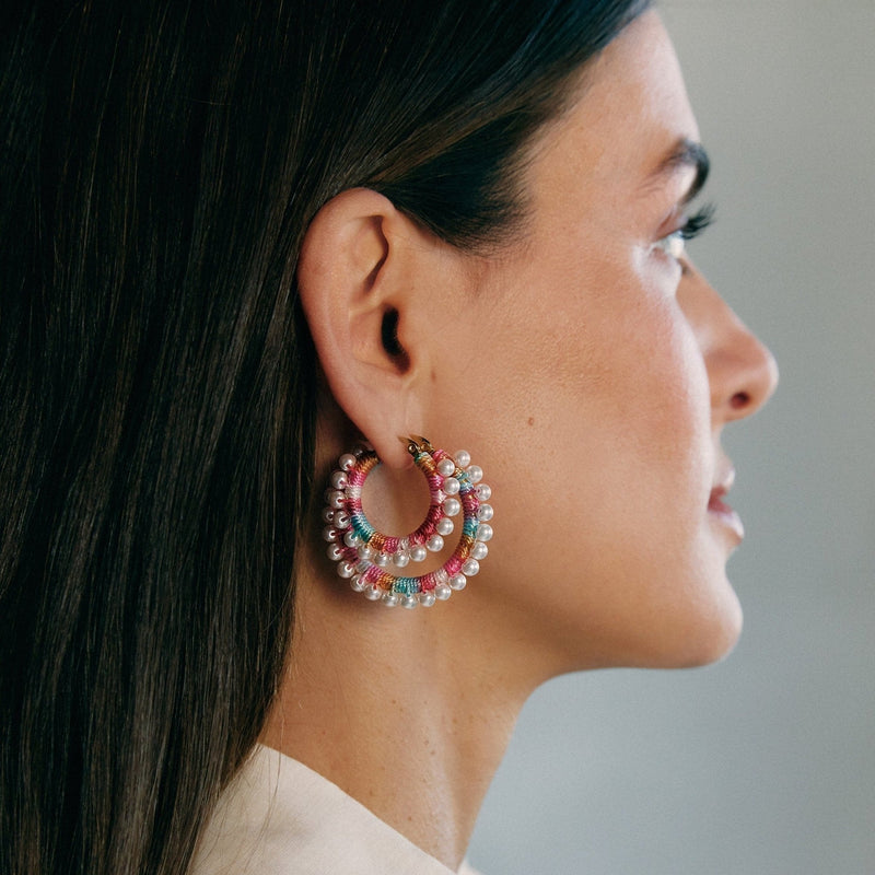 ‘COLETTE’ Earrings - Large - Ibiza Passion