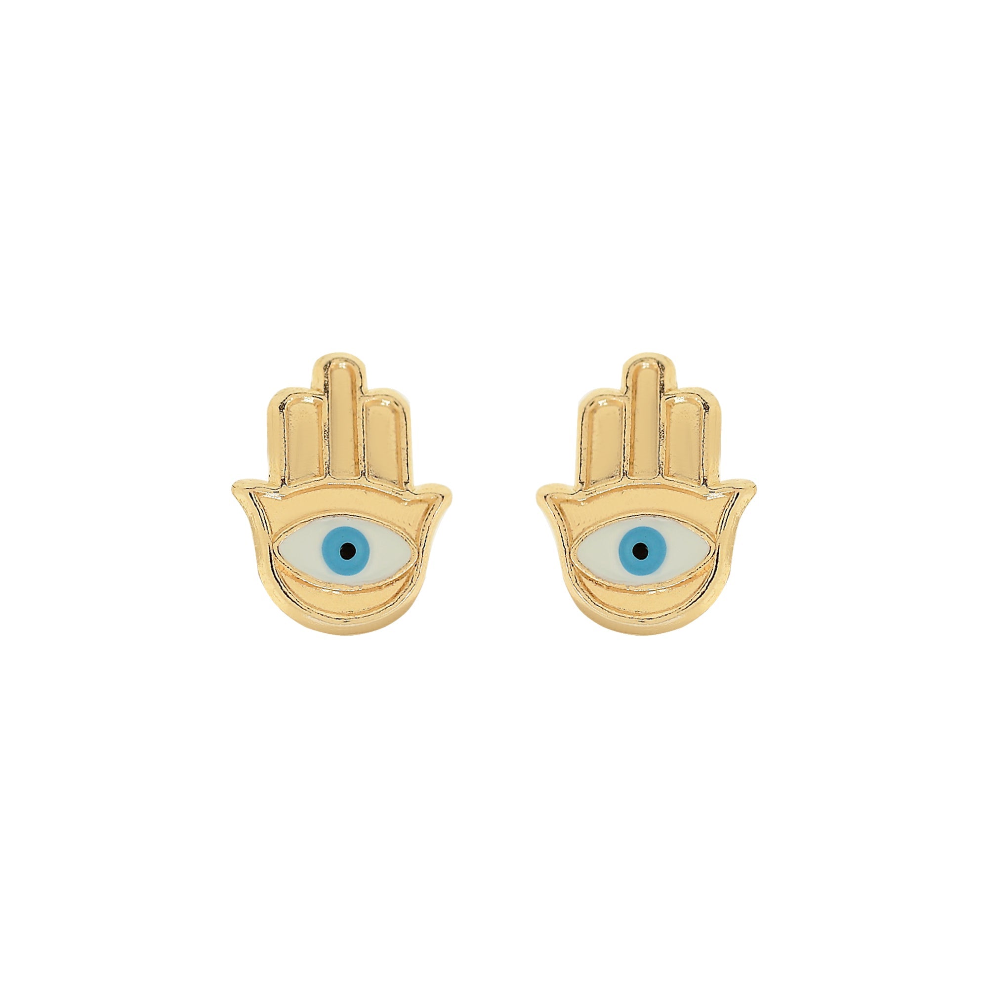 'ELLA' HAMSA & EYE EARRINGS - Ibiza Passion