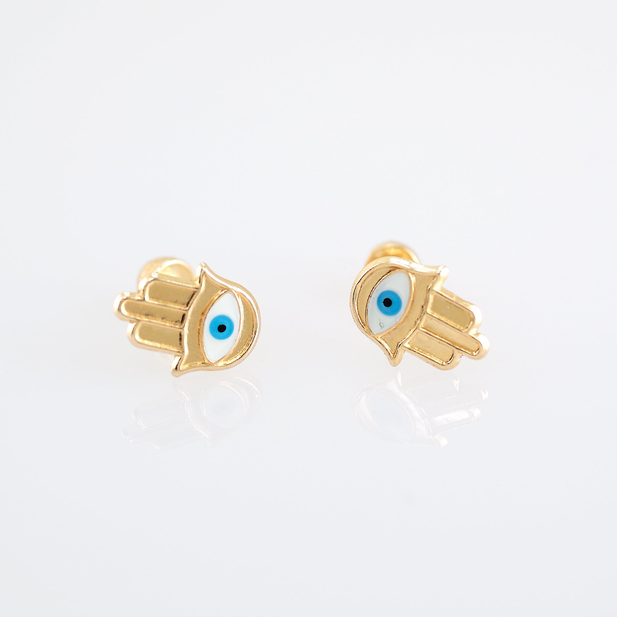 'ELLA' HAMSA & EYE EARRINGS - Ibiza Passion