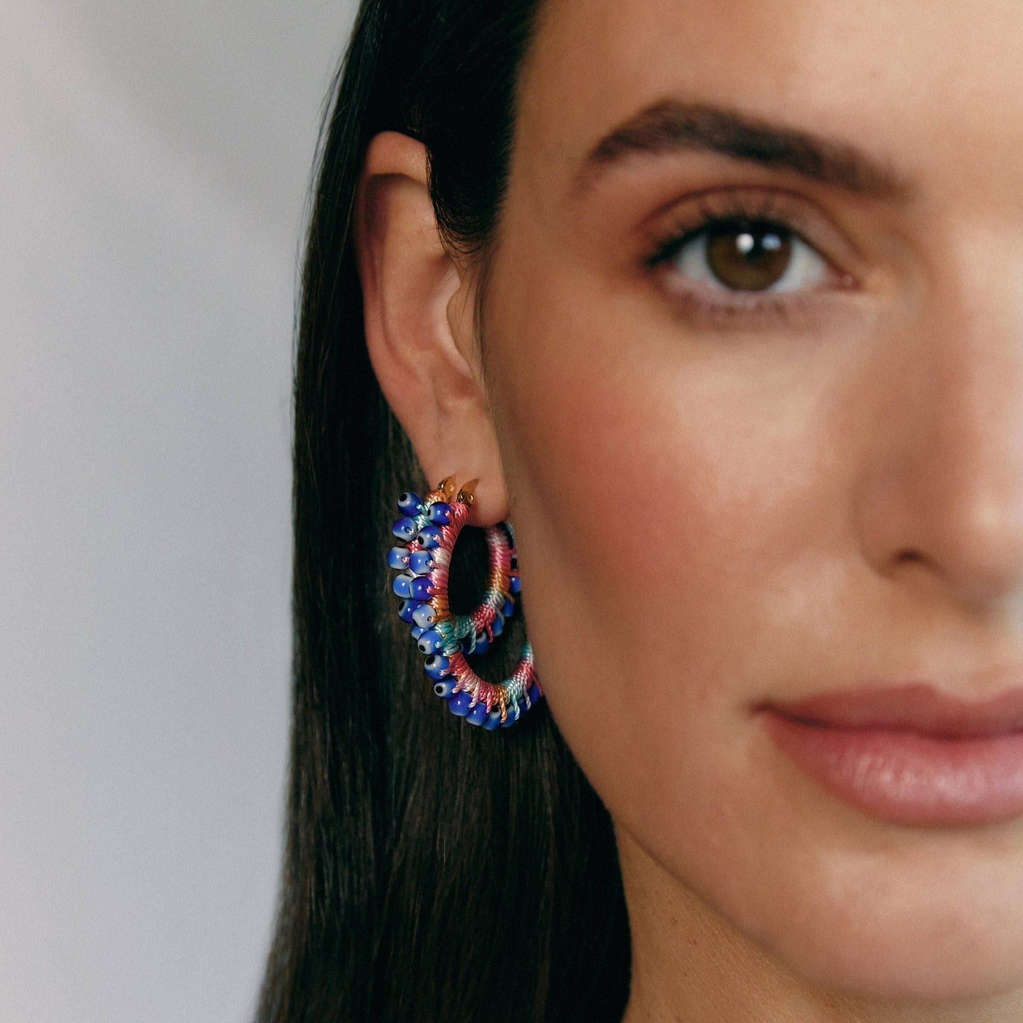 ‘JOELLE’ Earrings - Small - Ibiza Passion