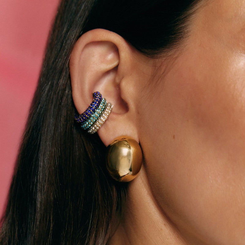 'MARTA' Earrings - Gold - Ibiza Passion