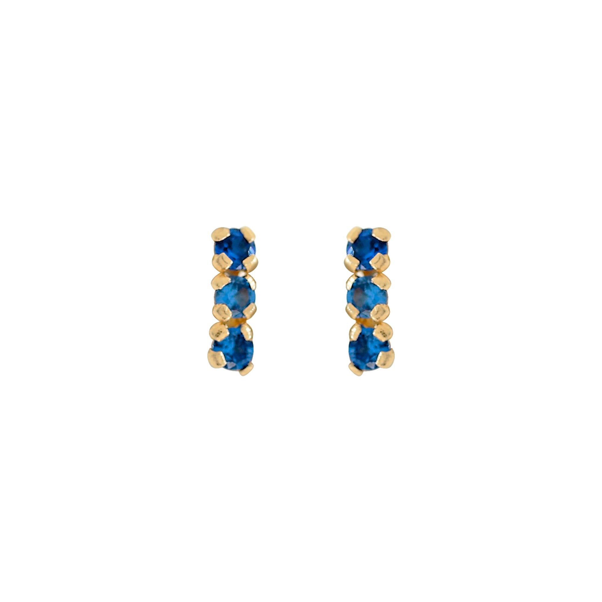 'NINA' EARRINGS -BLUE- - Ibiza Passion