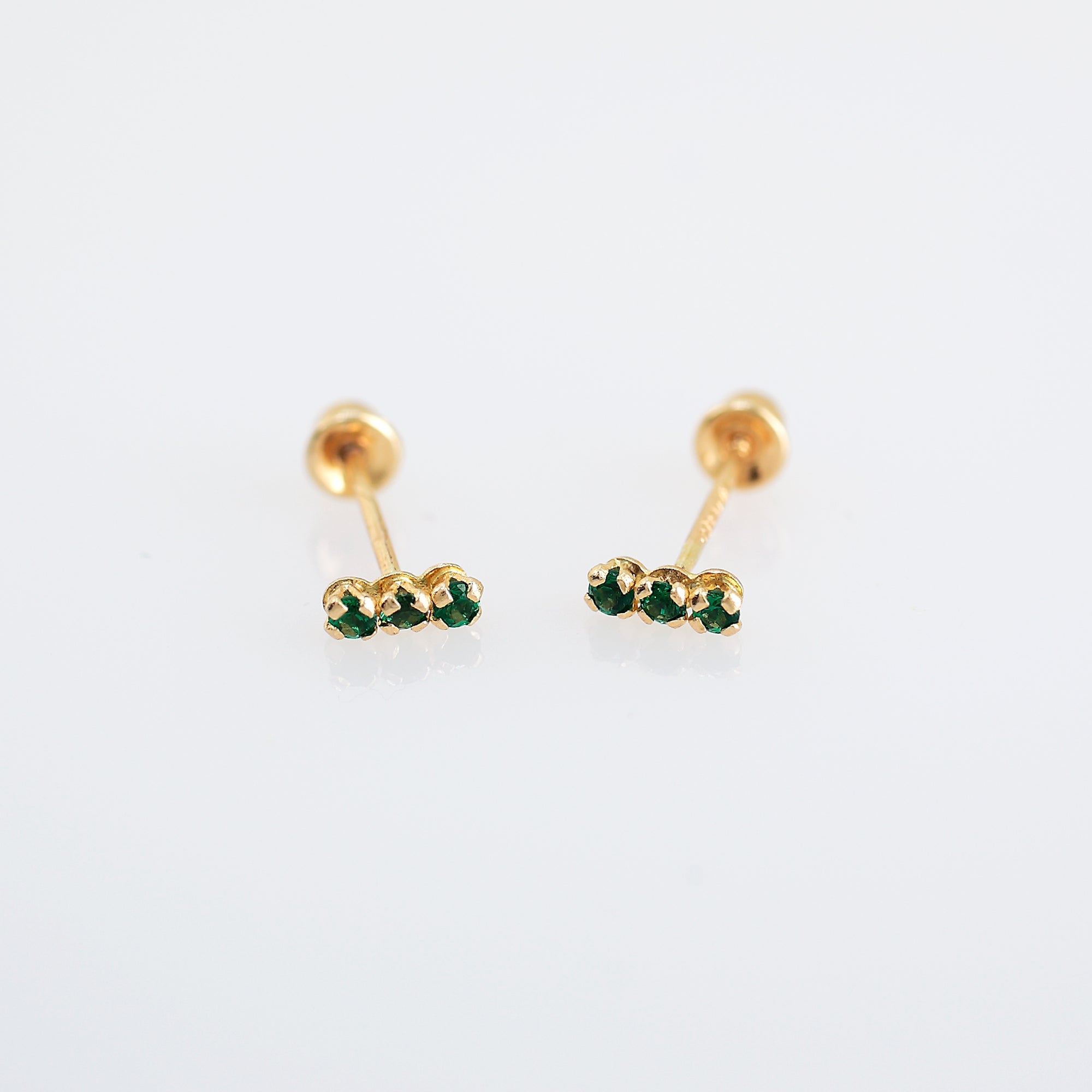 'NINA' EARRINGS -GREEN- - Ibiza Passion