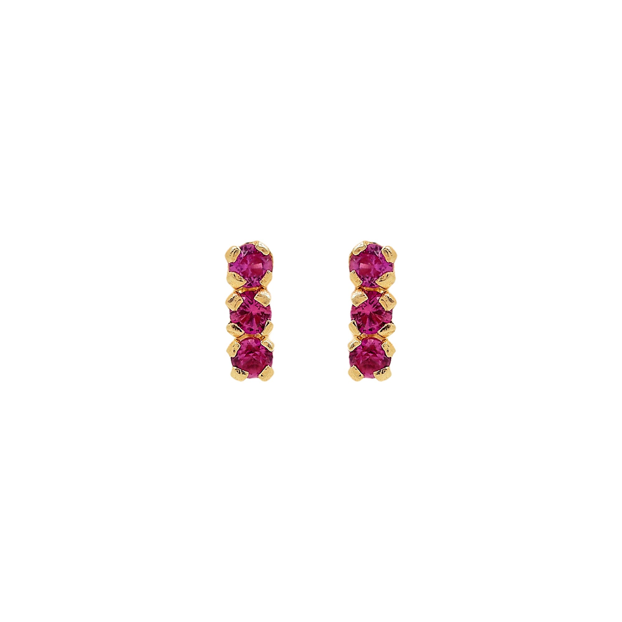 'NINA' EARRINGS -PINK- - Ibiza Passion