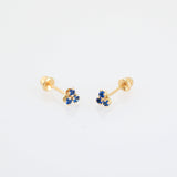 'PIA' EARRINGS -BLUE- - Ibiza Passion