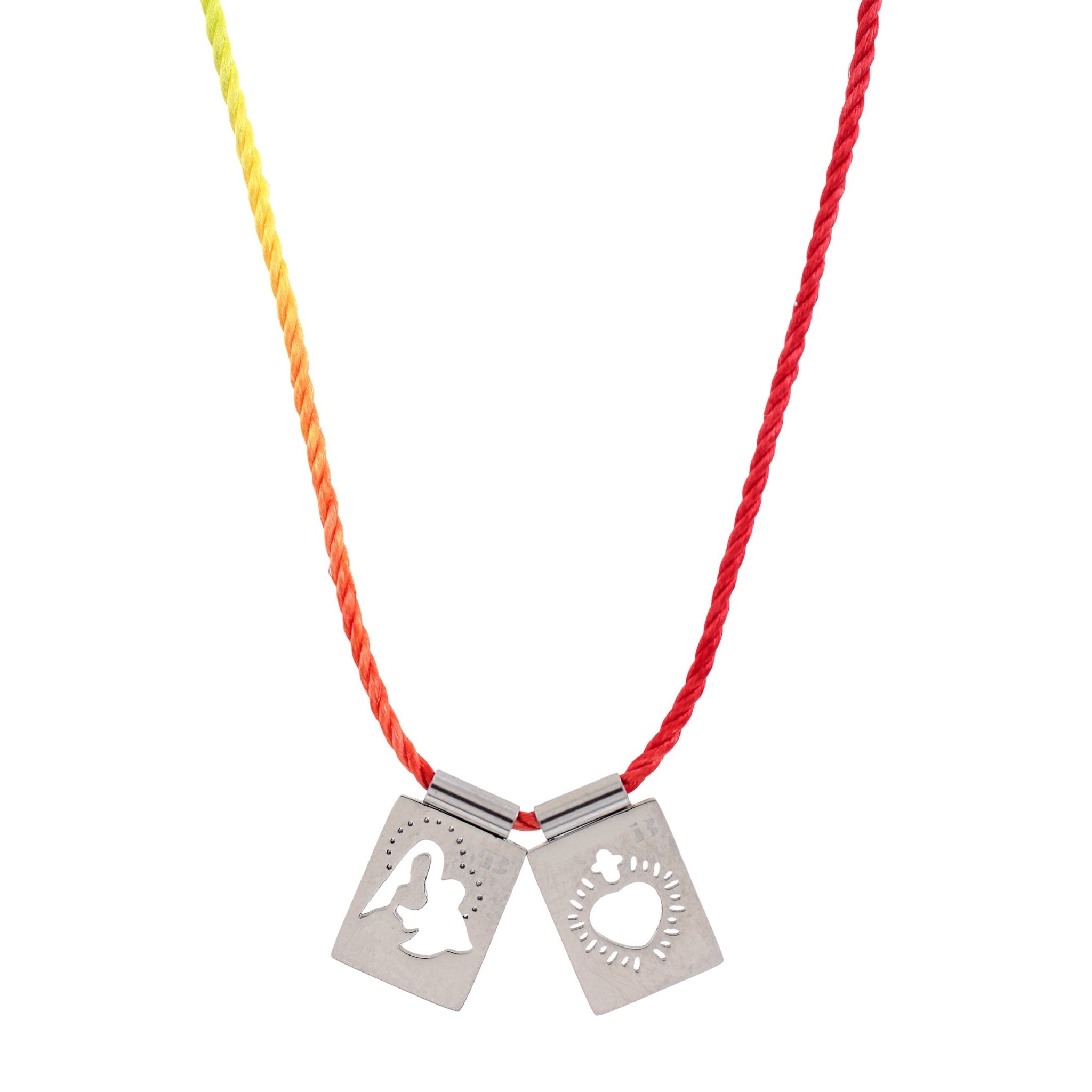 ‘RAINBOW’ Scapular - Silver - Ibiza Passion