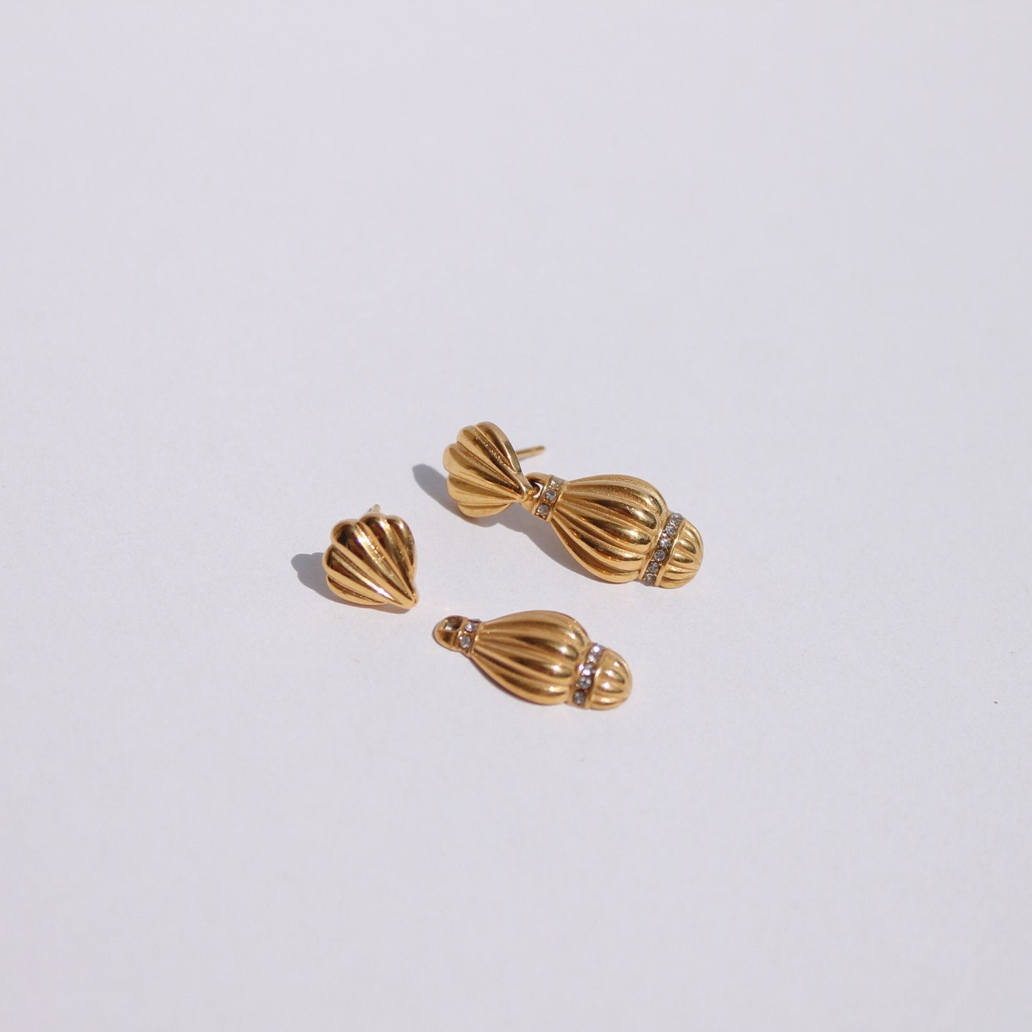 Shell Earrings Detachable - Ibiza Passion