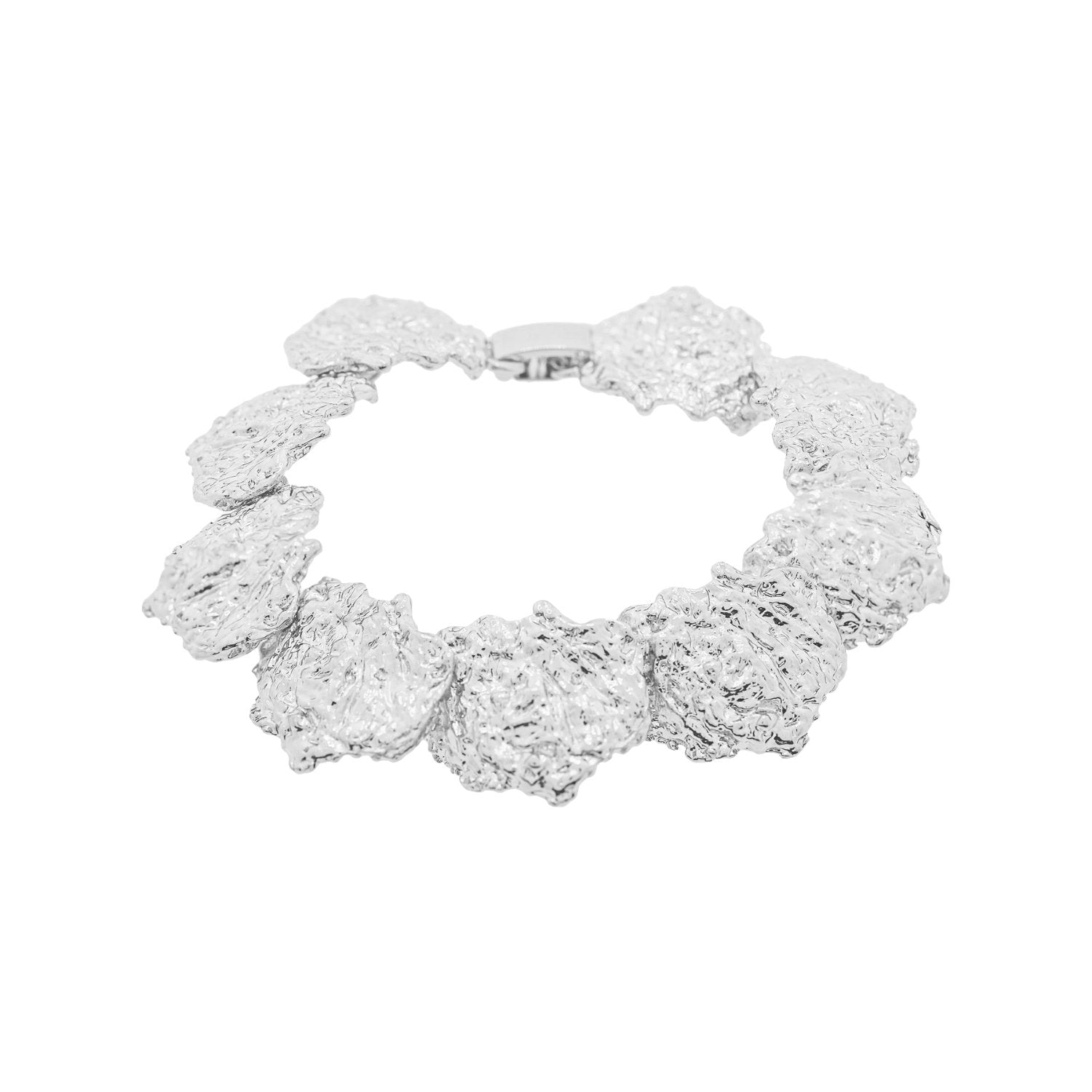 'CIBELES' Rigid Bracelet Silver - Ibiza Passion