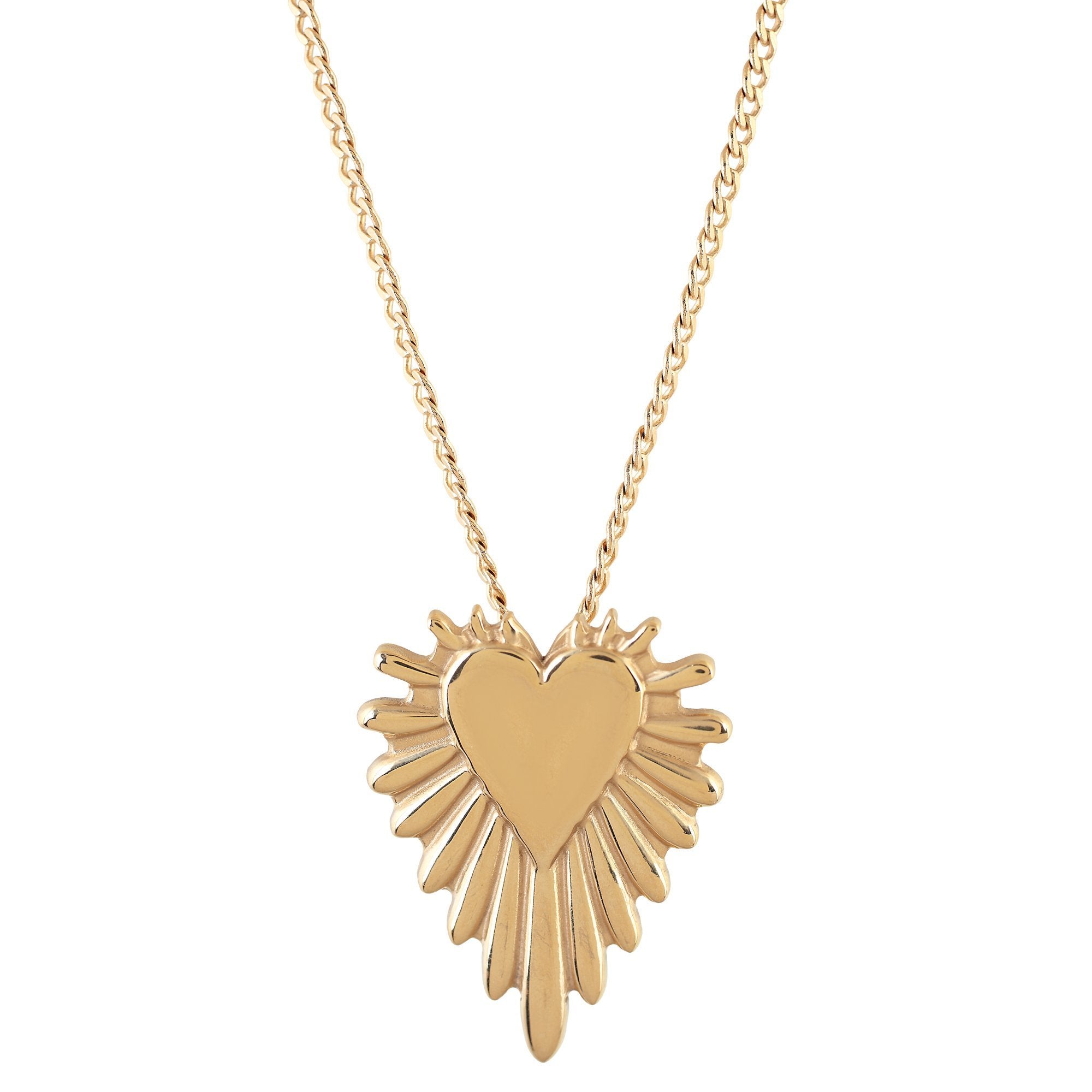 'DREAM BIG' Maxi Heart Necklace - Ibiza Passion