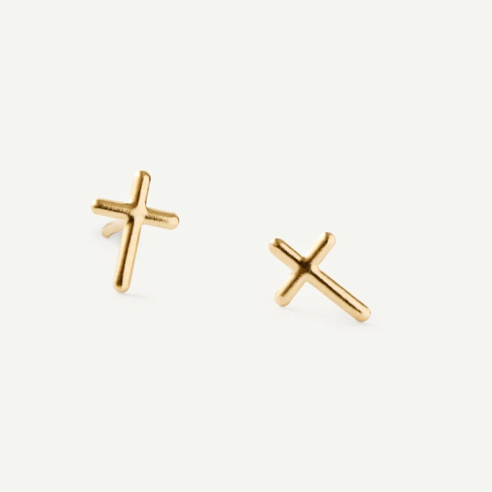 'ESMA' CROSS EARRINGS - Ibiza Passion