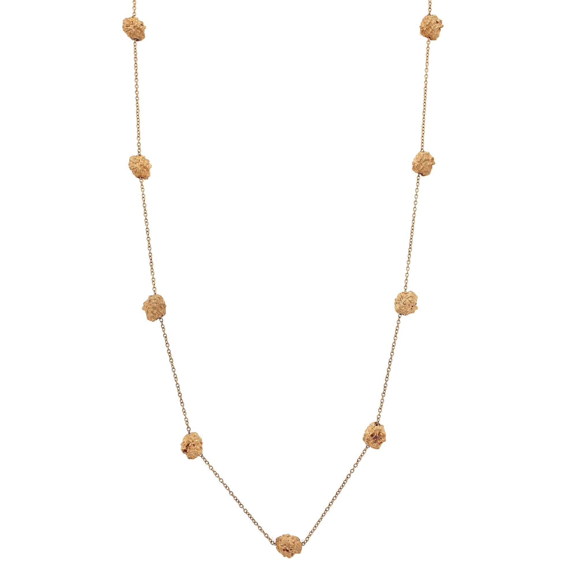 'GAIA' MIni Gold Nugget Necklace - Ibiza Passion