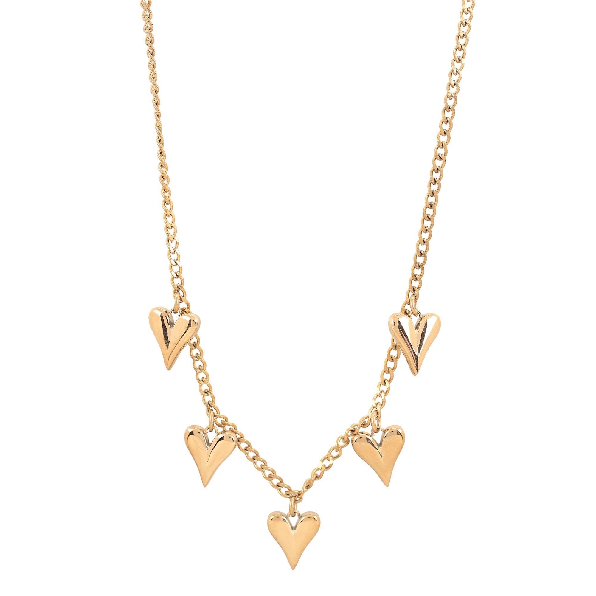 KIRA Hearts Necklace - Ibiza Passion