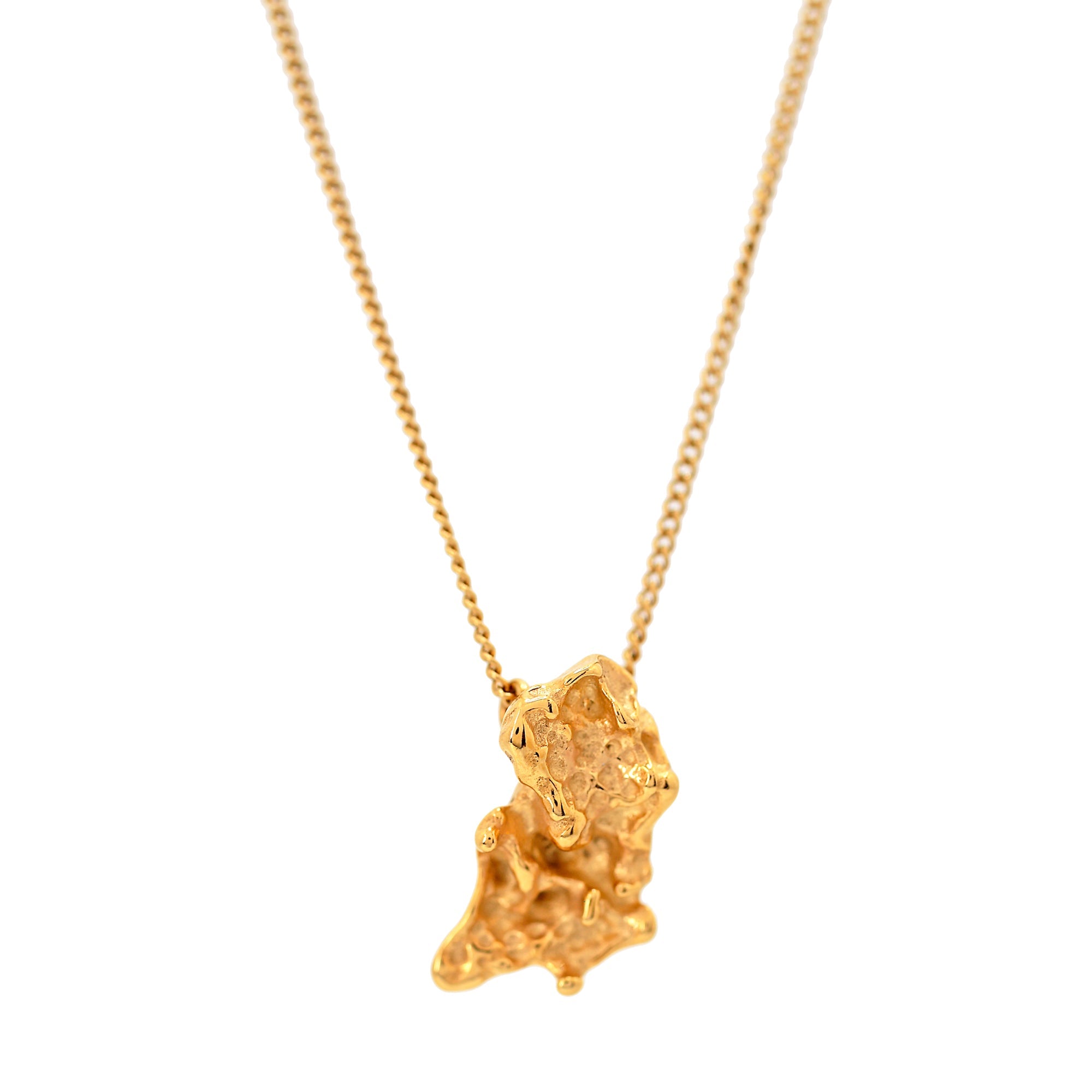 'MIDAS' Gold Nugget Necklace - Ibiza Passion