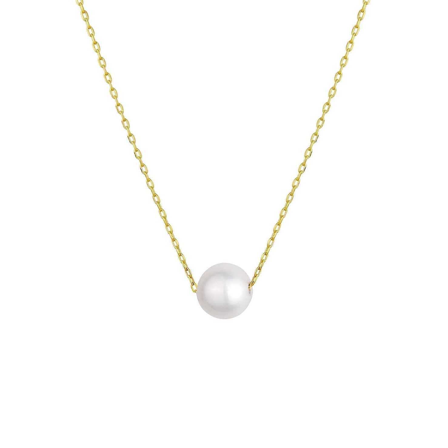 'RAYA' CHAIN & AKOYA PEARL -18k GOLD- - Ibiza Passion