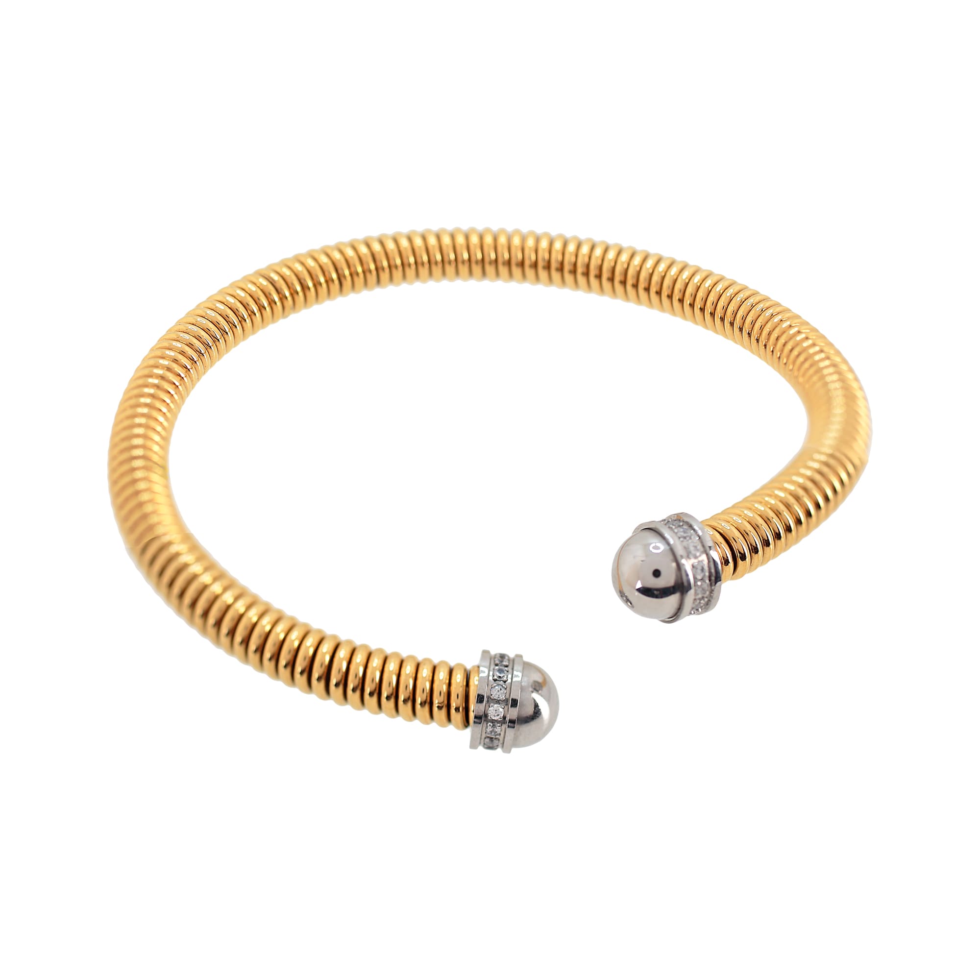 'SELENE' Gold CZ Bracelet - Ibiza Passion