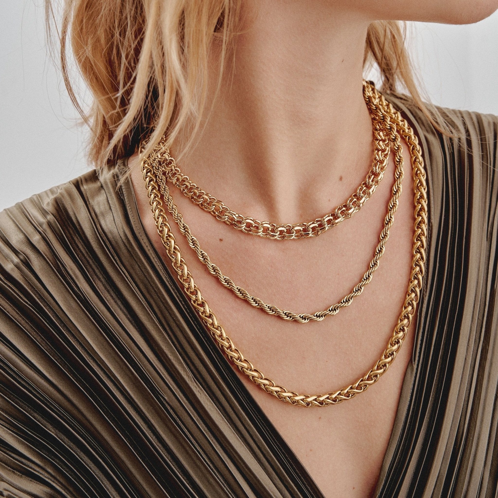 'SOL' Rope Chain -Gold Unisex- - Ibiza Passion