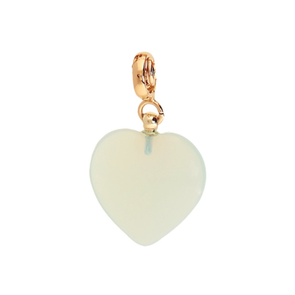 'SUNRISE' Opal Heart Charm - Ibiza Passion