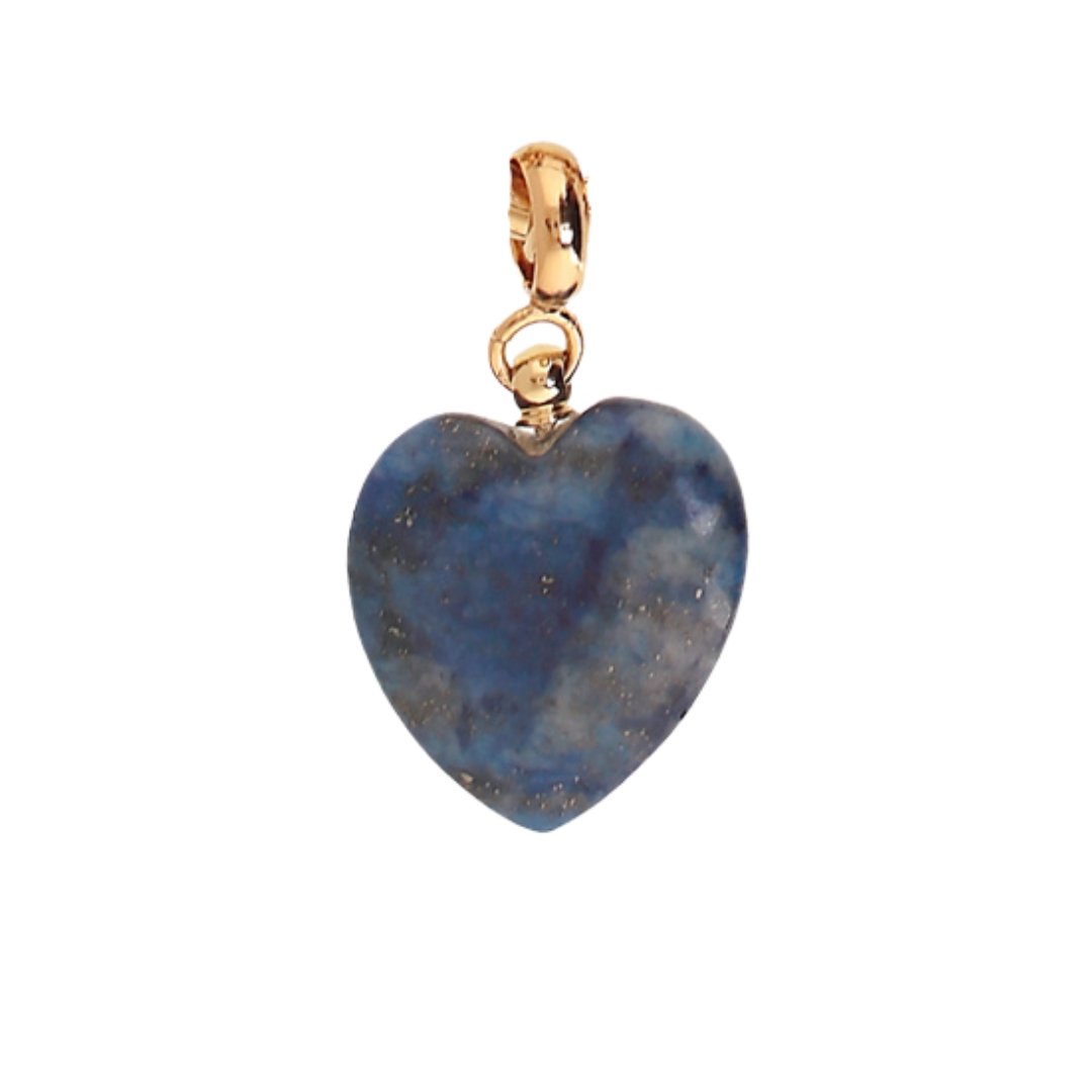 'SUNSET' Lapis Heart Charm - Ibiza Passion