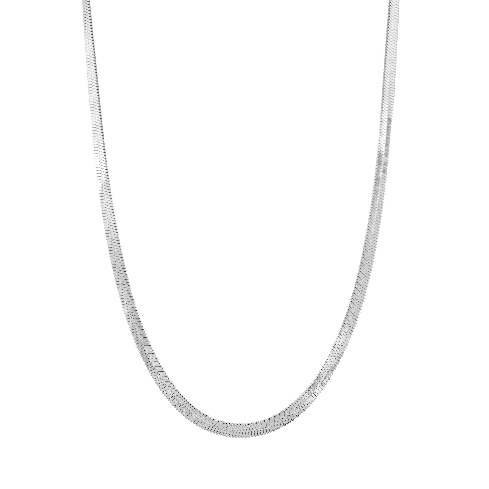 'VIPER' SILVER NECKLACE - Ibiza Passion